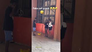 Fake call prank 😂😂😂 trending funny frontpage comedy fyp viralshorts [upl. by Mctyre589]