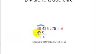 divisione a due cifre [upl. by Lachance]