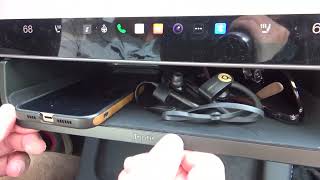 Topfit Tesla Model 3 and Y Under Screen Tray [upl. by Naellij373]