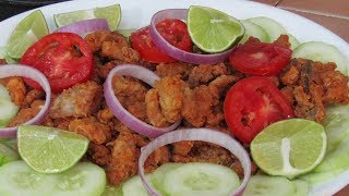 Receta de Chicharron de pescado estilo Nayarit  Sta María del Oro [upl. by Eshelman]