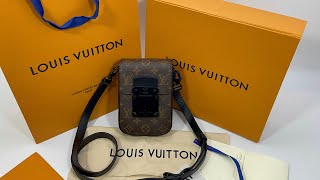 LOUIS VUITTON SLOCK VERTICAL WEARABLE WALLET M81522 [upl. by Robers]