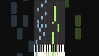 🎵 Kavinsky  Nightcall  Piano Tutorial piano shorts pianotutorial [upl. by Enilamme689]