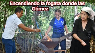 Iniciamos a prender la fogata con las chicas parrillada donde las Gómez – Ediciones Mendoza [upl. by Ennaus]