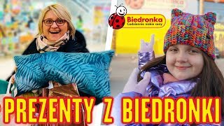 PREZENTY NA ŚWIĘTA Z BIEDRONKI 🐞 DO 50 ZŁ 😂 CO KUPIŁAM DLA BABCI I DZIADKA ❓ [upl. by Olodort490]