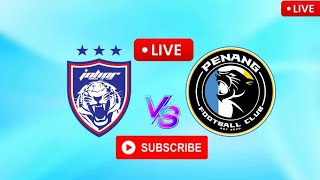 Johor Darul Tazim FC vs Penang FC Live  Liga Super Malaysia 2024 [upl. by Caterina]