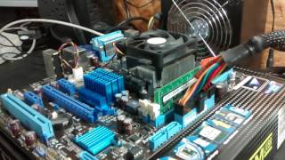 Regravando BIOS de placa mÃ£e ASUS M5A78LM LX Com gravadora MiniPro TL866cs BHC01 [upl. by Gish587]