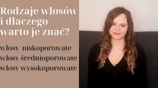 Rodzaje włosówWłosy wysokoporowate średnioporowate niskoporowate  dlaczego warto je znać [upl. by Ayam419]