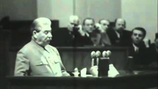 Stalins Final Speech 1952 Subtitled [upl. by Ysied]