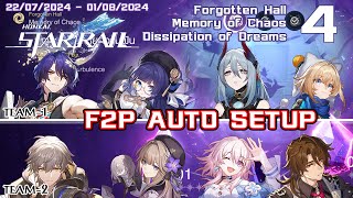 Memory of Chaos 4  Auto  F2P  DrRatio  MC Break  Dissipation of Dreams  บทเพลงส่งท้ายความฝัน [upl. by Dalt769]