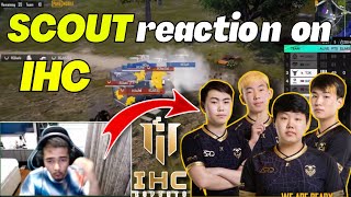 Scout shocked on IHC Esports aggressive push🔥😱  PMGC 2022 [upl. by Carol610]