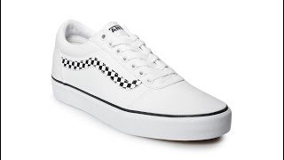 The ULTIMATE SKATEBOARD SNEAKER The VANS WARD “Checker Stripe” [upl. by Lubin]