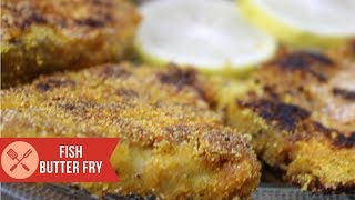 Crispy Fish Butter Fry from kolkata homemade in restaurant style [upl. by Gentry376]