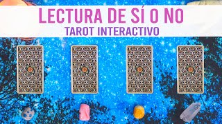 Tarot SÍ O NO  Lectura interactiva 🔮✨ [upl. by Baalbeer]