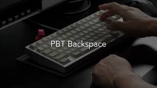 ABS Keycaps vs PBT Keycaps Sound Test [upl. by Suanne804]