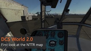 DCS 20 NTTR map  first look [upl. by Enyrhtak]