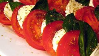 Caprese Salad Recipe  How to make a Caprese Salad Laura Vitale quotLaura In The Kitchenquot Episode 23 [upl. by Ofloda]