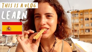 LEARN SPANISH with This VLOG 🇪🇸 w subtitles [upl. by Anerehs]