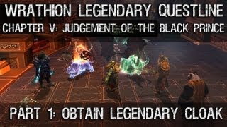 Wrathion Legendary QuestLine Chapter V Judgement of The Black Prince Part 1 [upl. by Dachia332]