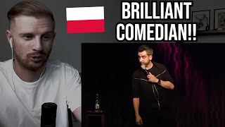 Reaction To Abelard Giza  ŻYDZI Polish Comedy [upl. by Hakceber]