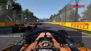 F1 2018 11ª TEMPORADA Stoffel Vandoorne  Austrália [upl. by Nived318]