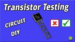 How to Test a Transistor  Transistor Tester  Electronics Tutorial [upl. by Gavrilla655]