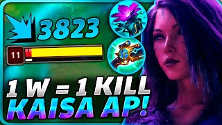 😱¡Por ESTA RAZON están USANDO TODOS la TERRIBLE BUILD de KAISA AP en MID 1 W  85 VIDA [upl. by Amanda]