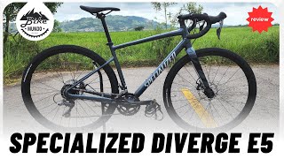 SPECIALIZED DIVERGE E5 ANÁLISE DA GRAVEL DE ENTRADA DA MARCA  BIKE MUNDO [upl. by Britton]