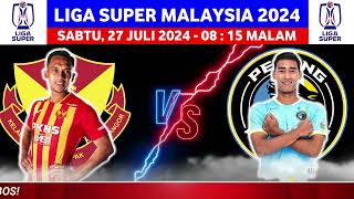 SELANGOR FC vs PENANG FC  LS6  LIVE SELANGOR MALAM INI [upl. by Eenej]