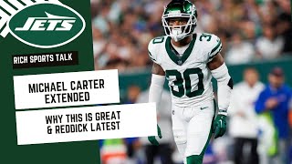 Jets Extend Michael Carter [upl. by Timmy407]