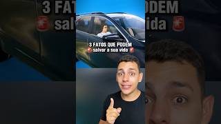 3 FATOS QUE PODEM SALVAR SUA VIDA 🚨 curiosidades edusouzzav ib Zack D Films [upl. by Eelarac]