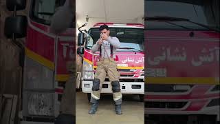 Fire Rope Not Standing trending automobile fireman firefighter shortvideo rescue shorts [upl. by Cassil]