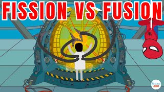 Nuclear Fission v Nuclear Fusion Differences and Similarities Explained [upl. by Lawley570]