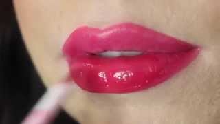 Layering Lipgloss Over Lipstick [upl. by Tabatha]