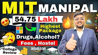 Manipal University Review 🥳 2024  💊 Harsh Reality 💉 Placements  Fee  Sports  MET 2024Manipal [upl. by Eibbil904]