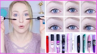 10 DROGERIE MASCARA IM TEST  WELCHE IST DIE BESTE Drogerie Duell  TheBeauty2go [upl. by Tildi]