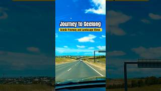 Journey to Geelong Scenic Freeway amp Landscape Views australia geelong shorts punjabisong short [upl. by Atikihc]