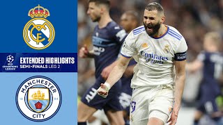 Real Madrid vs Manchester City Extended Highlights  UCL SemiFinals  Leg 2  CBS Sports Golazo [upl. by Eilla161]