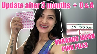 KOKANDO PINK PILLS JAPAN  UPDATE AFTER 3 MONTHS  Q amp A itsZhaStories [upl. by Ivar]