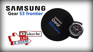 Samsung Gear S3 Frontier SMR760 SmartWatch  JustUnboxing  NoReview [upl. by Niabi141]