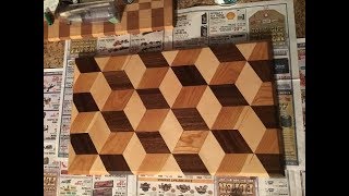 How To Make A 3d Cutting Board [upl. by Siblee]