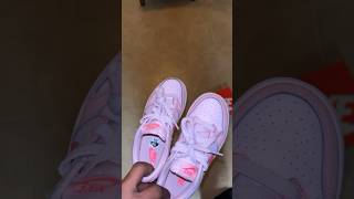 See How I Clean These Triple Pink Dunks pink dunks kids short [upl. by Agan]