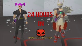 Can I Survive 24 HOURS In Bounty Hunter Risking Everything osrs 8 [upl. by Lleryt]