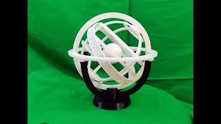 3DPrinted Armillary Sphere How to Assemble [upl. by Annekahs]