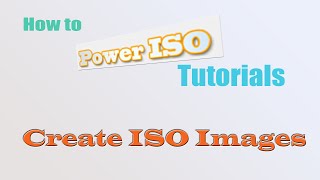 PowerISO TutorialsHow to create Small ISO image In PowerISO [upl. by Reffineg595]