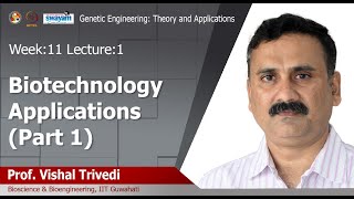 Lec 37 Biotechnology Applications Part 1 [upl. by Hedy574]