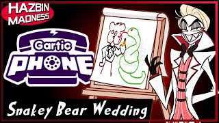 GARTIC PHONE Snakes and Bears Wedding Funny Moments [upl. by Aihselef103]