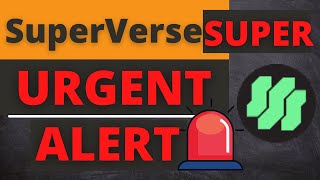 SuperVerse Super Coin Price News Today  Latest Price Prediction and Technical Analysis [upl. by Oniuqa517]