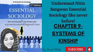 Chapter 9 Systems of KinshipNitin Sangwan Essential Sociology [upl. by Aihsetel]