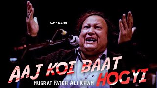 اج کی بات ہوگی copy editer copy dj nusratfatehalikhan editer simpleedits remix subscribe 👉👉👉👉 [upl. by Etteiram]