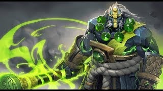 Dota 2 Earth Spirit  Strength of the Demon Stone set custom animation preview [upl. by Nospmis]